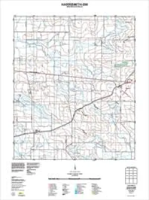 2432-II-SW Harrismith Topographic Map by Landgate (2011)