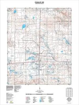 2629-I-SE Peniup Topographic Map by Landgate (2011)