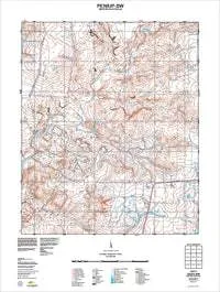 2629-I-SW Peniup Topographic Map by Landgate (2011)