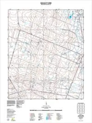 2730-I-SW Bagot Topographic Map by Landgate (2011)