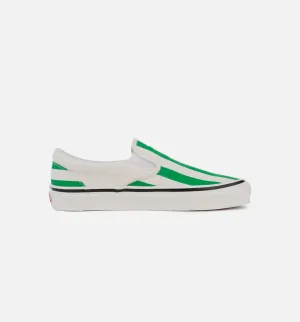 Anaheim Factory Classic Slip On 98 DX Mens Shoes - OG White/OG Emerald/Big Stripes