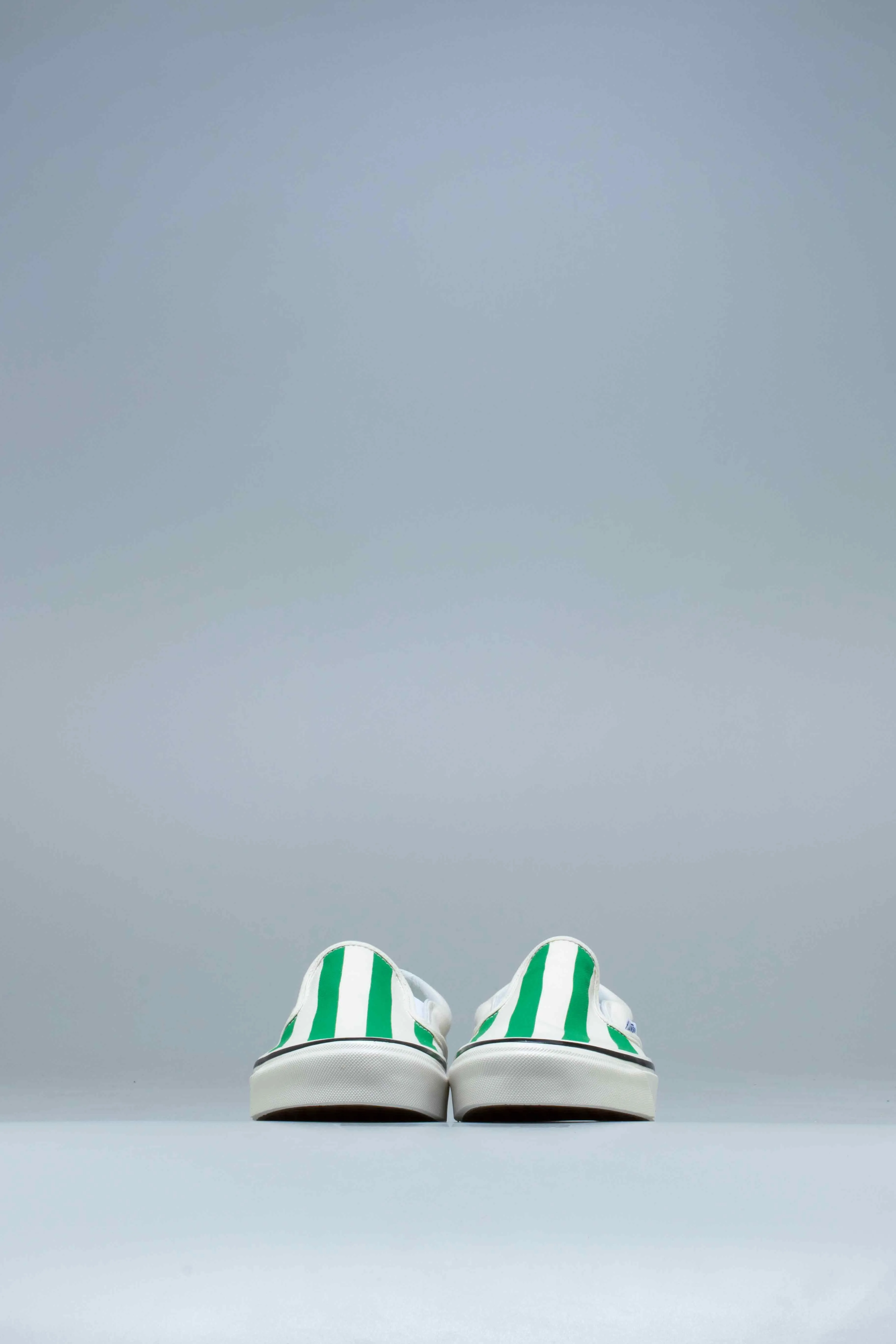 Anaheim Factory Classic Slip On 98 DX Mens Shoes - OG White/OG Emerald/Big Stripes