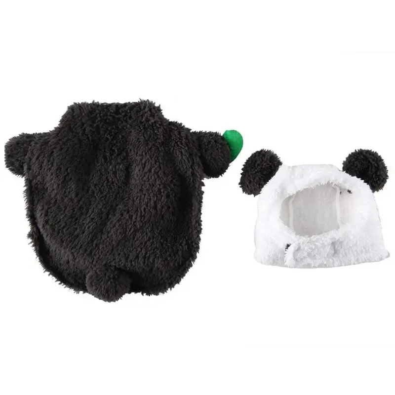 Anniepaw Halloween Dog Panda and Cowboy Costumes: Adjustable Cosplay Dress Up for Pets