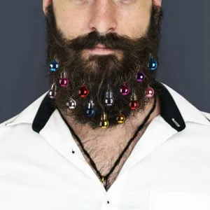 Christmas Ball Beard Ornaments