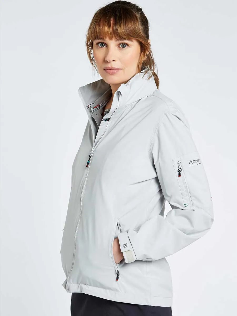 DUBARRY Corfu Womens Lightweight Crew Jacket - Platinum