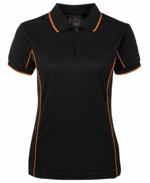 JB's Wear 7LPIB/N Ladies Piping Polo