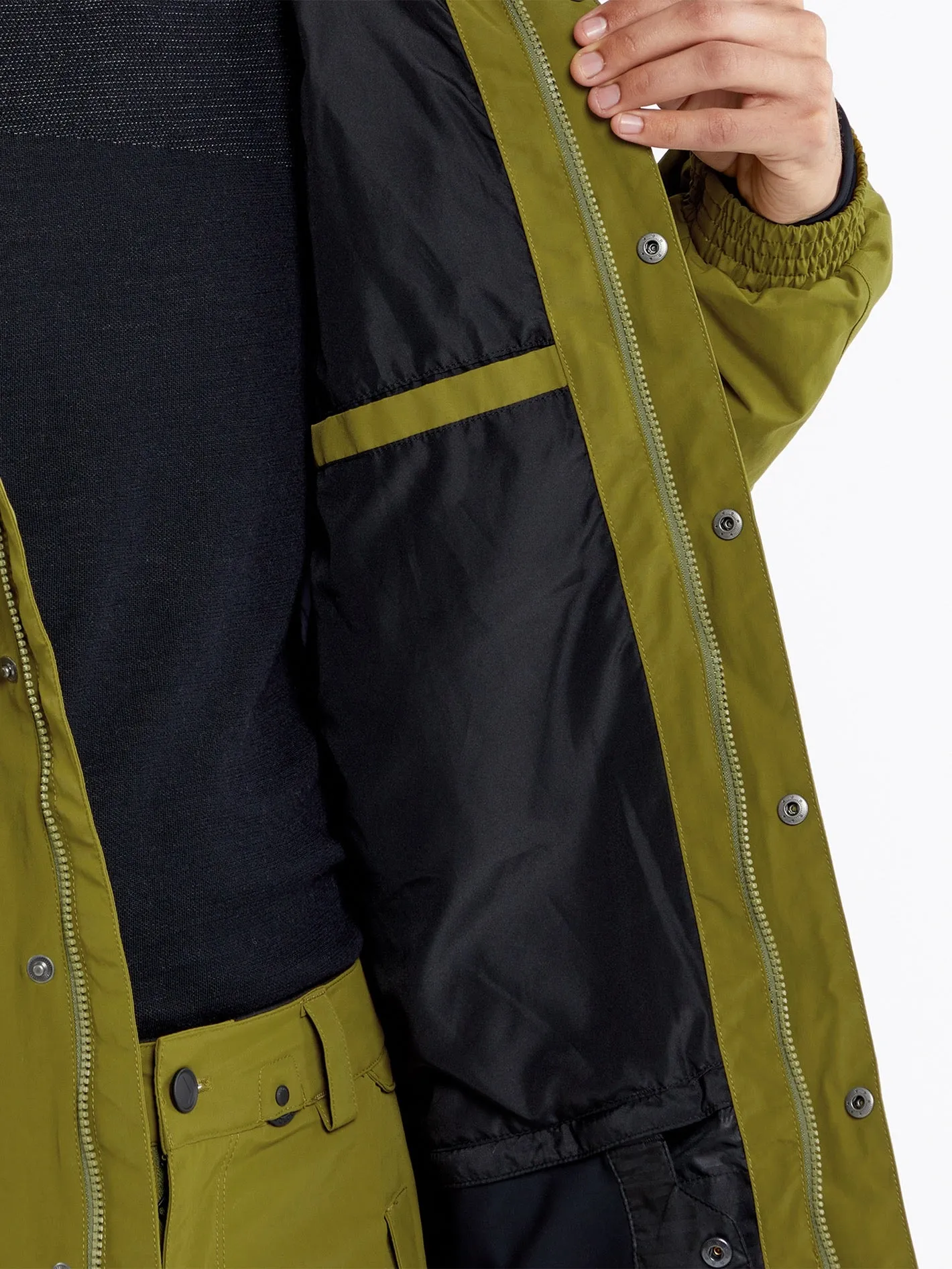 Mens Longo Gore-Tex Jacket - Moss