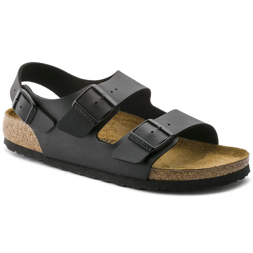 Milano Classic Footbed : Black Synthetic