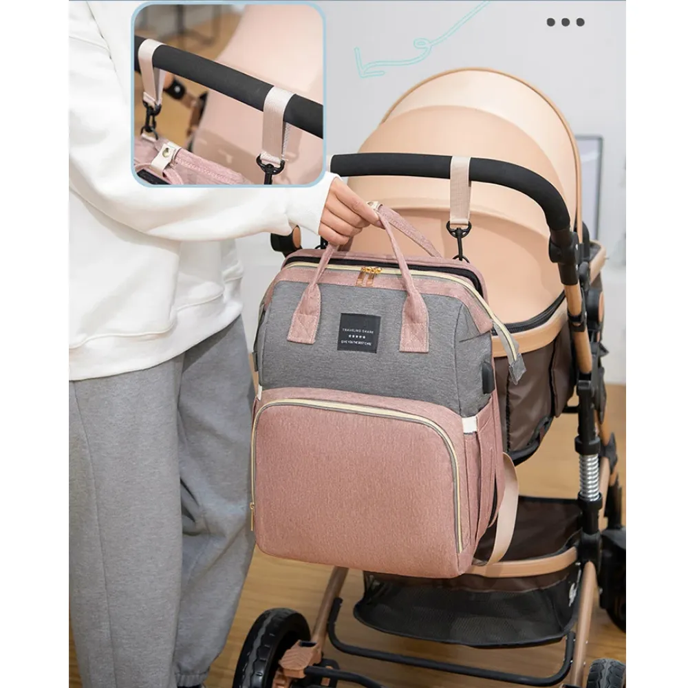 Multi-Use Diaper Bag with Expanded Toy Mode