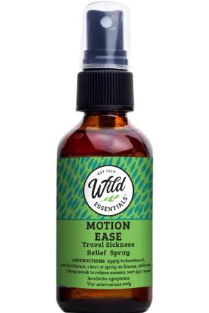 "Motion Ease" Travel Sickness / Vertigo Relief Spray - 2 oz./60ml