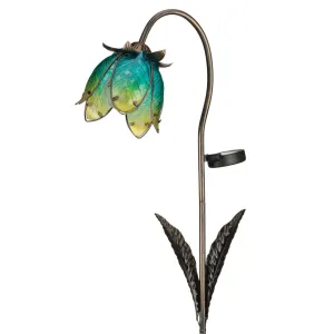 Solar Wildflower Stake - Blue