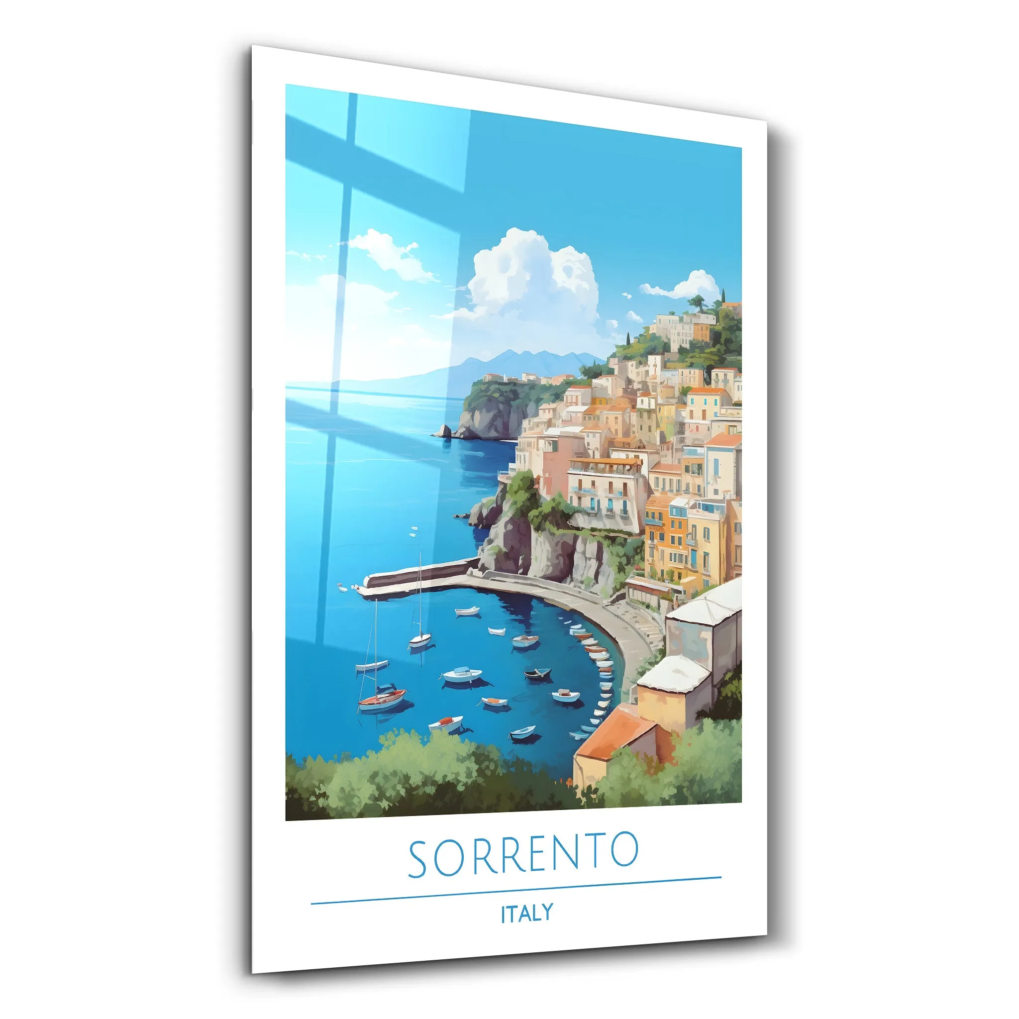 Sorrento Italy-Travel Posters | Glass Wall Art