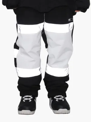 Unisex 2023 Waterproof And Warm Single And Double Board Luminous Color Matching Snow Pants